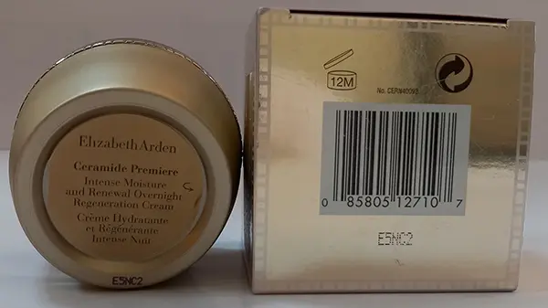 Foto dell’avviso ufficiale: ELIZABETH ARDEN Ceramide Premiere - Intense Moisture and Renewal Overnight Regeneration Cream Crema viso — rischio: Rischio chimico