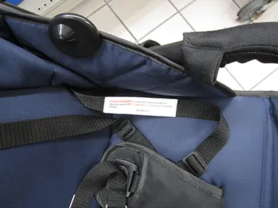Photo de l’avis officiel: Joycare Baby stroller mod. Comodo Poussette — risque: Étouffement & Blessures