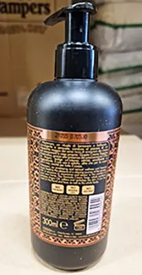 Photo from the official notice: Tesori d'Oriente Crema sapone aromatica olio di argan e fiori di arancio cream soap — chemical risk