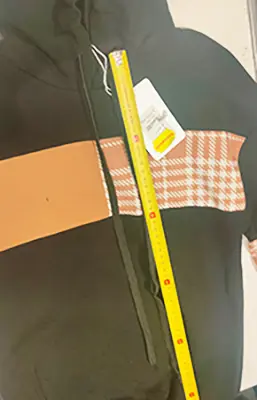 Foto do aviso oficial: Bachata Pijama infantil — risco: Ferimentos & Estrangulamento