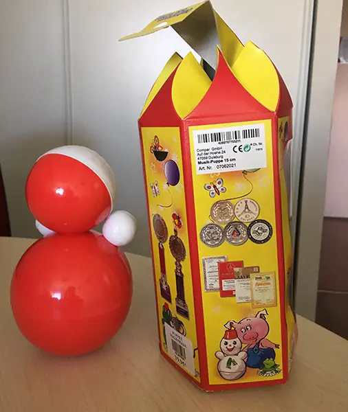 Foto do aviso oficial: Compar GmbH puppet malenkaja Boneca de plástico — risco: Químico
