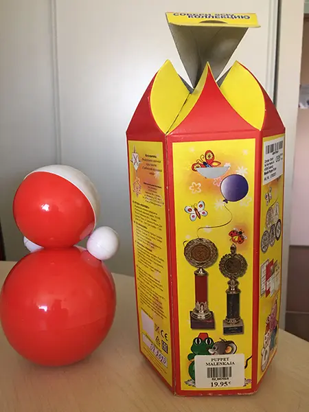Foto do aviso oficial: Compar GmbH puppet malenkaja Boneca de plástico — risco: Químico