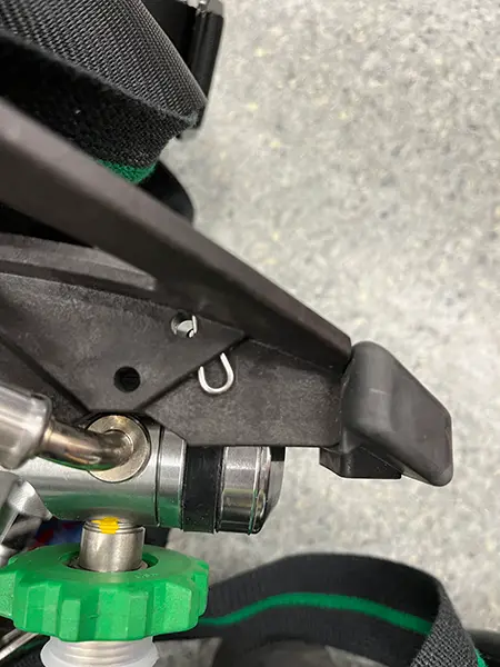 Photo from the official notice: MSA MSA M1 Pressluftatmer SCBA compressed air breather — suffocation risk