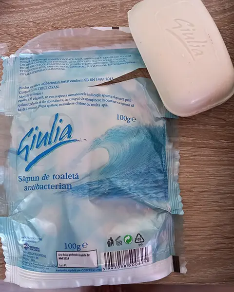 Photo de l’avis officiel: Giulia Soap Savon — risque: Risque chimique