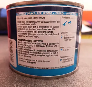 Foto dell’avviso ufficiale: Tassani Cementite Vernice — rischio: Rischio chimico