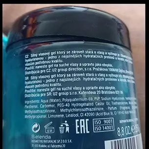 Photo de l’avis officiel: Bielenda GRAFFITI 3D Gel capillaire — risque: Risque chimique