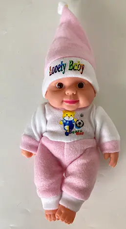 Photo from the official notice: My baby doll plastic doll — chemical & environment risk