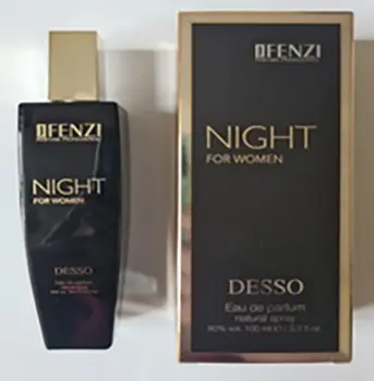 Photo de l’avis officiel: JFENZI Night Desso Parfum — risque: Risque chimique