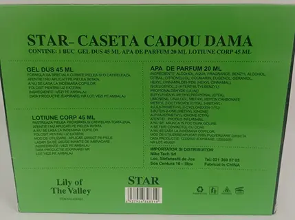 Foto dell’avviso ufficiale: Lily of The Valley / Cool Star Set di bellezza — rischio: Rischio chimico