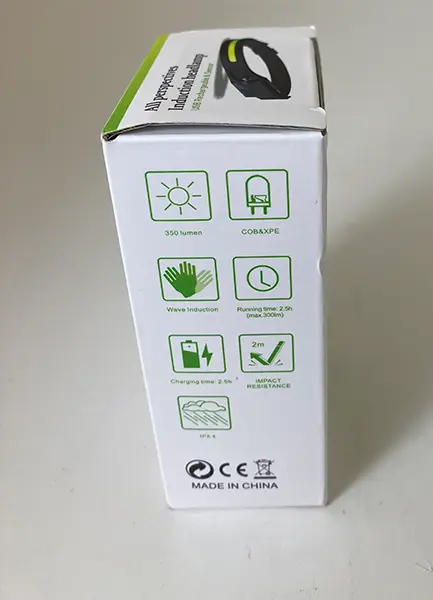 Foto aus der offiziellen Meldung: Brightflash™ 240° Wide Vision LED-strålkastare LED-Scheinwerfer — Risiko: Chemikalie & Umwelt