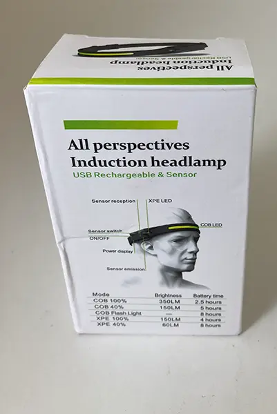 Foto aus der offiziellen Meldung: Brightflash™ 240° Wide Vision LED-strålkastare LED-Scheinwerfer — Risiko: Chemikalie & Umwelt