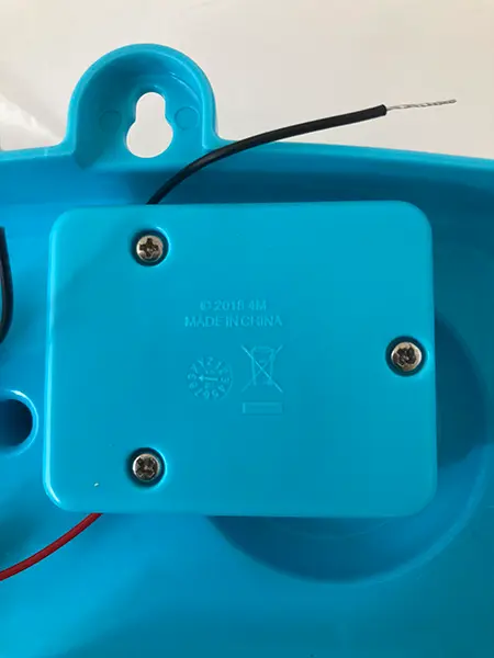 Foto uit de officiële melding: Steam Powered Girls Intruder alarm Robot Speelgoed robot bouwset — risico: Milieu
