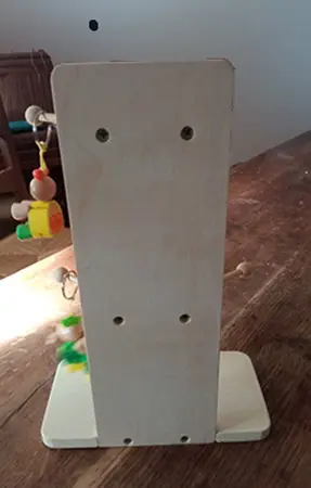 Foto del aviso oficial: Small Foot Company (LEGLER) Porte-clés Animaux flexible Juguete de madera con llavero — riesgo: Atragantamiento & Lesiones