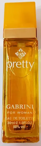 Photo de l’avis officiel: Gabrini Pretty Eau de toilette — risque: Risque chimique