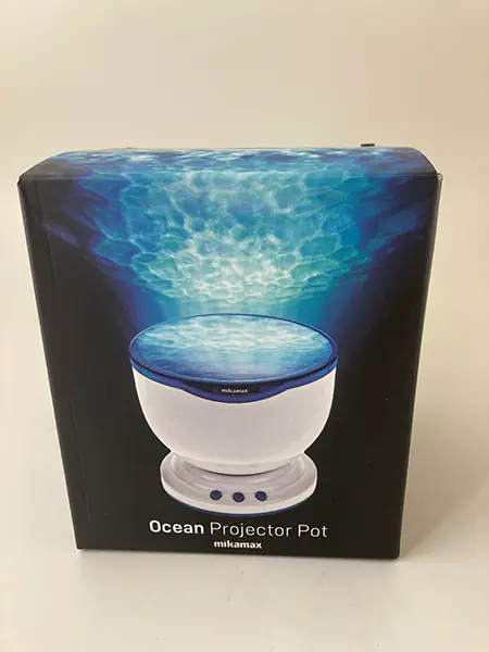 Photo de l’avis officiel: mikamax Ocean Projector Pot Pot de projecteur — risque: Risque chimique & Environnement