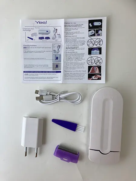 Foto dell’avviso ufficiale: Softskin Epilator Epilatore — rischio: Rischio chimico & Ambiente