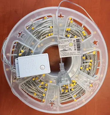 Photo de l’avis officiel: 520 LED Vánoční osvětlení Chaîne d’éclairage — risque: Choc électrique