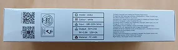 Foto do aviso oficial: Dudao DUDAO Carregador USB — risco: Choque elétrico (A12/00984/23)