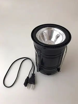 Photo de l’avis officiel: Lilys Camping light Lumière de camping noire — risque: Risque chimique & Environnement
