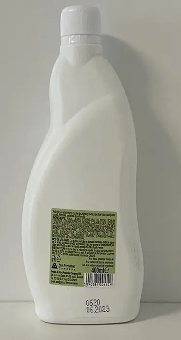 Foto do aviso oficial: Artin Cream soap - Aloe Vera &amp; Ulei de Jojoba Sabão de creme — risco: Químico