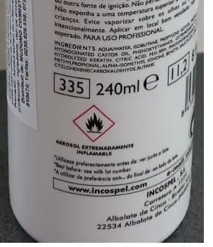 Foto do aviso oficial: KEEN STROCK Control Styling Mousse Produto de styling do cabelo — risco: Químico