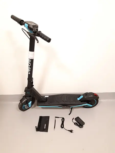 Foto do aviso oficial: Velocifero Scooter elétrico — risco: Ambiente