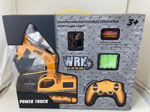 Photo from the official notice: Power Truck WRK toy excavator — environment risk