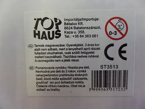 Foto aus der offiziellen Meldung: New Mini Series / TOP HAUS Mini cupcake princess Plastikpuppe — Risiko: Chemikalie