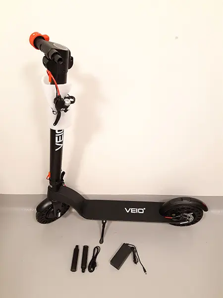 Foto do aviso oficial: Veio Scooter elétrico — risco: Ambiente