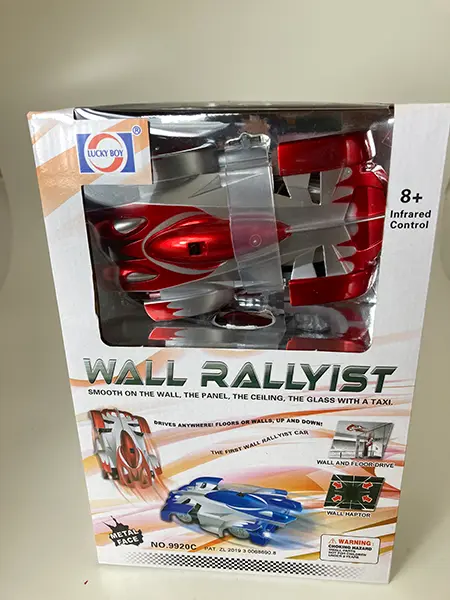 Photo de l’avis officiel: Lucky Boy Wall Rallyist Voiture radiocommandée — risque: Risque chimique & Environnement