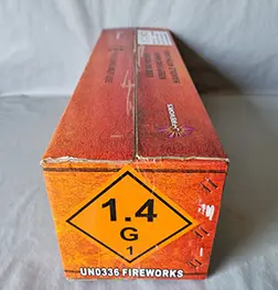 Photo de l’avis officiel: Johansens Fireworks Strictly Temptation Compound Feux d’artifice — risque: Brûlures