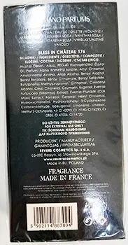 Photo de l’avis officiel: GORDANO PARFUMS Bless in Chateau 176 Eau de toilette — risque: Risque chimique