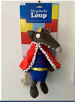 Foto do aviso oficial: AUZOU Ma peluche loup Brinquedo macio — risco: Engasgamento