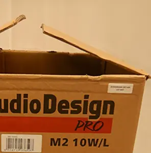 Photo from the official notice: Audiodesign pro active speaker — electric shock risk