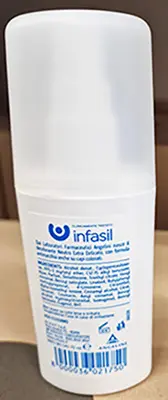 Photo de l’avis officiel: INFASIL Infasil neutro extra delicato Pulvérisation de déodorant — risque: Risque chimique