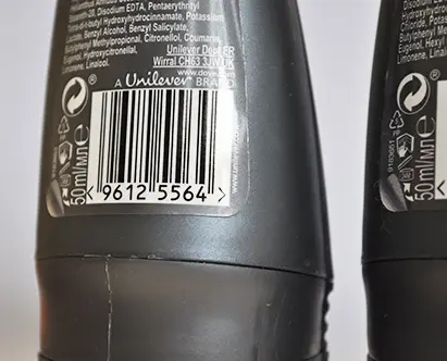 Photo de l’avis officiel: Dove Dove  Men Care Silver Control Pulvérisation de déodorant — risque: Risque chimique