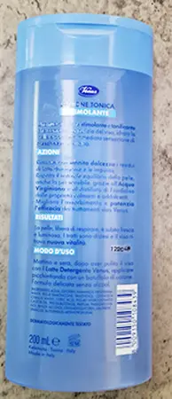 Photo de l’avis officiel: Venus Lozione tonica stimolante Lotion tonique — risque: Risque chimique