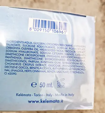 Foto dell’avviso ufficiale: Venus Aqua24 - Crema idratante attiva — rischio: Rischio chimico
