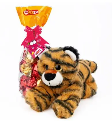Foto do aviso oficial: FIZZY Bracelet Peluche Safari Brinquedo macio — risco: Engasgamento