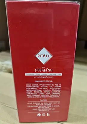 Foto dell’avviso ufficiale: STERLING REVEL VICTOR ROUGE Profumo — rischio: Rischio chimico