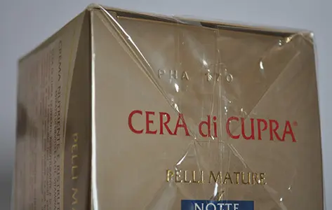 Foto dell’avviso ufficiale: CERA DI CUPRA Pelli mature cera di cupra Crema viso — rischio: Rischio chimico