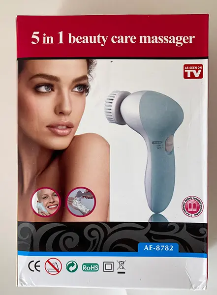 Photo de l’avis officiel: 5 in 1 beauty care massager — risque: Environnement