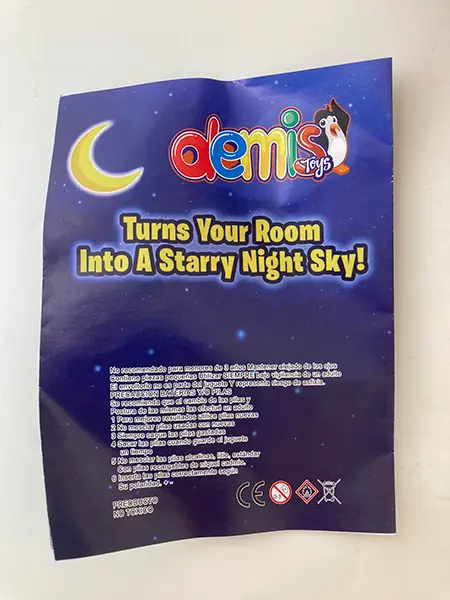 Foto do aviso oficial: Ontel Products Starcuddle Brinquedo com projetor de luz — risco: Ambiente