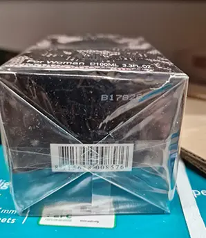 Photo de l’avis officiel: REAL TIME Sexy Dentelle Parfum — risque: Risque chimique
