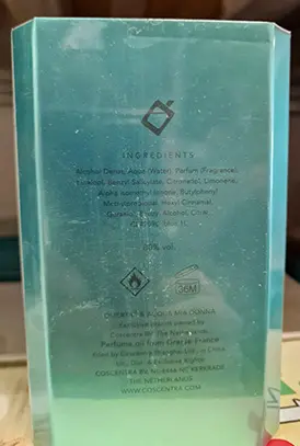 Photo de l’avis officiel: OMERTA® &amp; ACQUA MIA DONNA ACQUA MIA Parfum — risque: Risque chimique