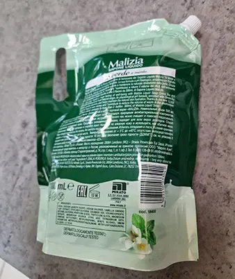 Foto dell’avviso ufficiale: Malizia SAPONE LIQUIDO IGIENIZZANTE — rischio: Rischio chimico