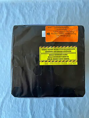 Photo de l’avis officiel: Fyrværkerieksperten a/s Mesterens Batteri Artifices — risque: Brûlures & Dommages à la vue