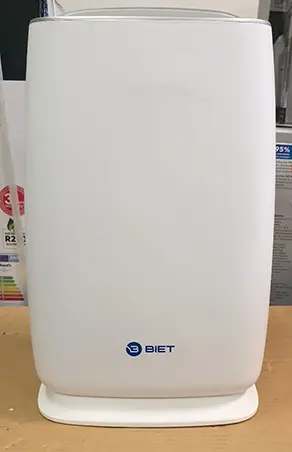 Foto do aviso oficial: BIET Air Purifier AP 160 Purificador de ar — risco: Choque elétrico