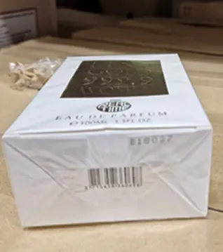 Photo de l’avis officiel: REAL TIME FINE GOLD 999.9 Parfum — risque: Risque chimique
