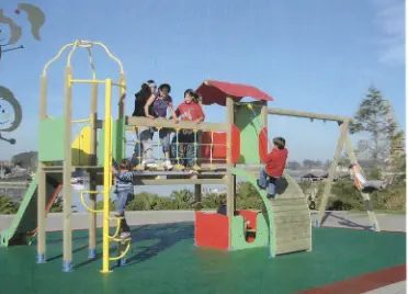 Photo from the official notice: MD Parc Argonos "coupole 3" playground — strangulation risk
